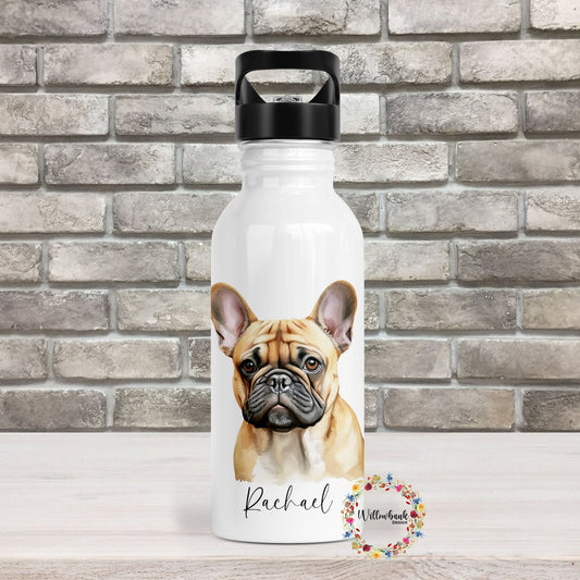 French Bulldog Water Bottle