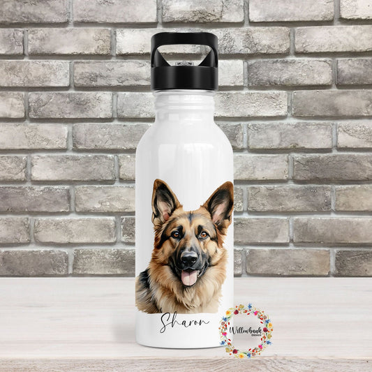 German Shepherd Water Bottle