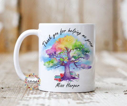 Thank You For Helping Me Grow 11oz Mug