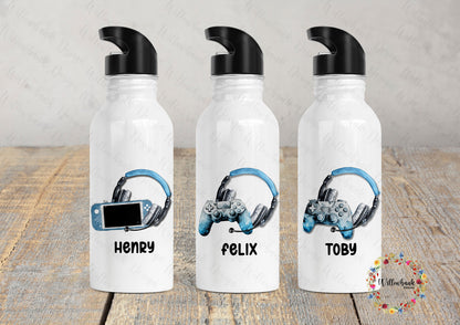 Personalised Gaming Water Bottle