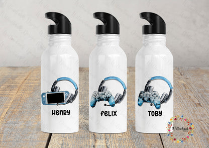 Personalised Gaming Water Bottle