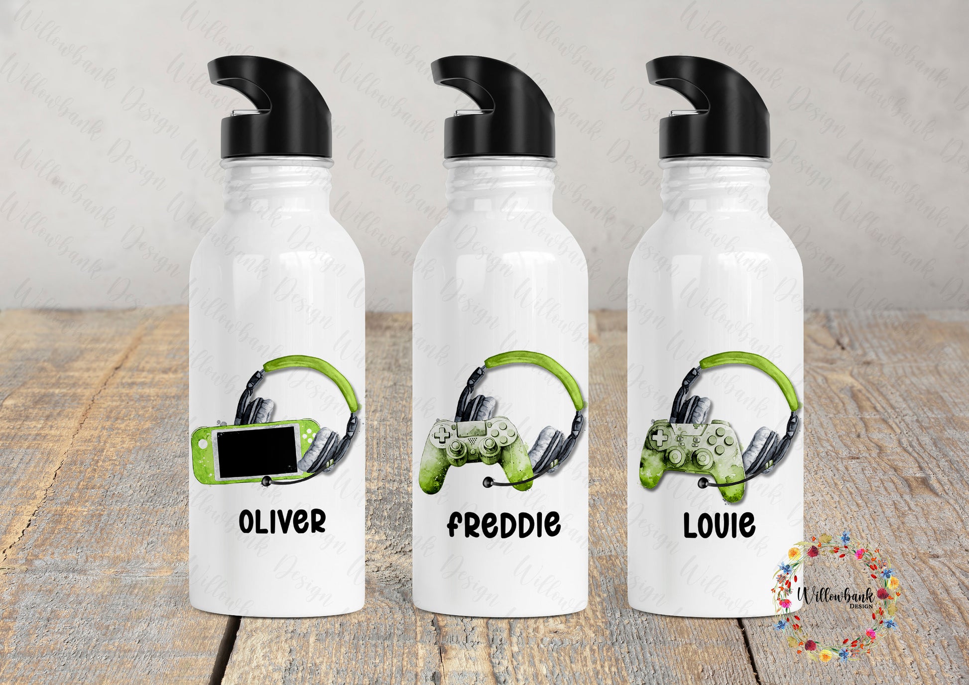 Personalised Gaming Water Bottle