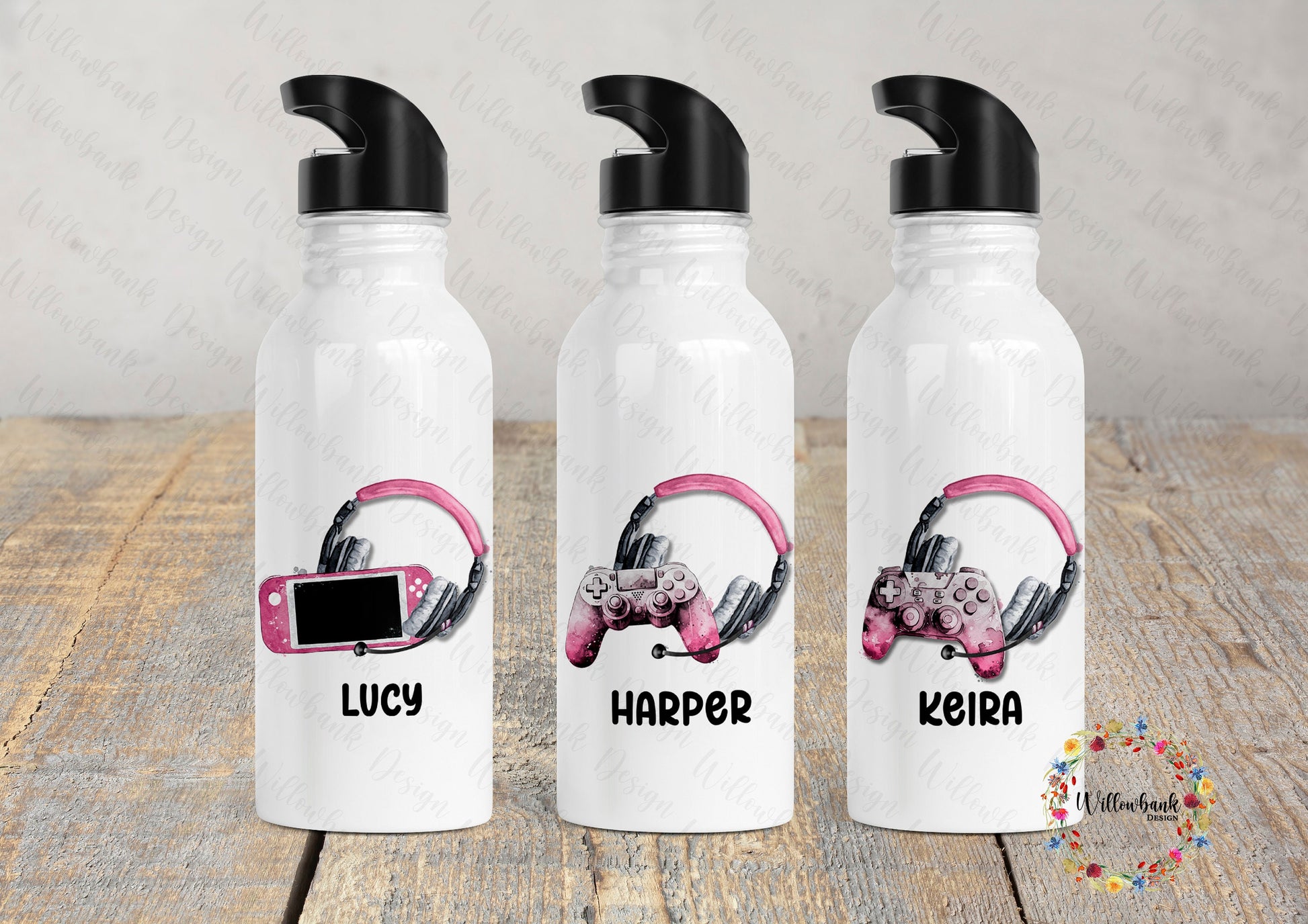 Personalised Gaming Water Bottle