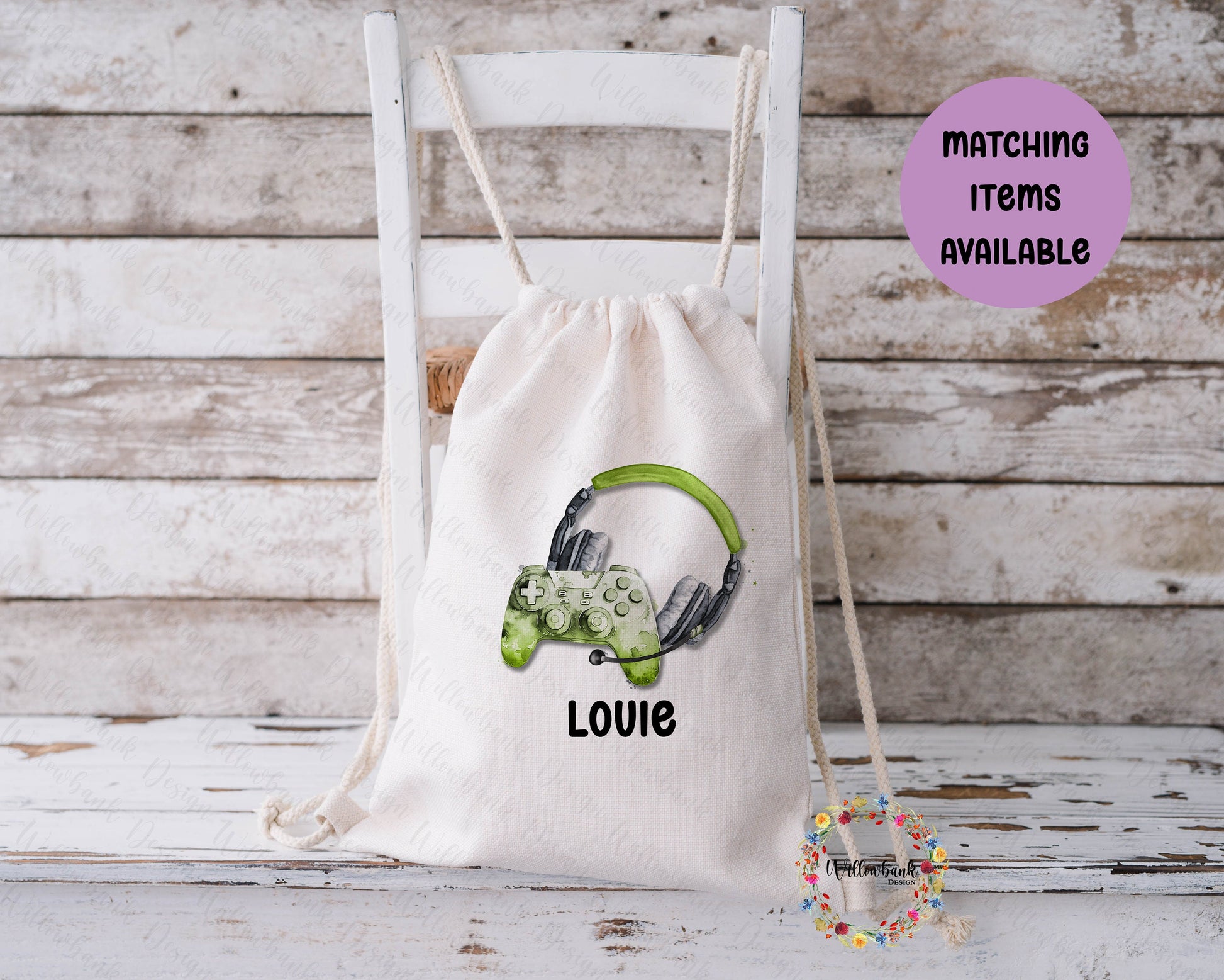 Personalised Gaming Bag