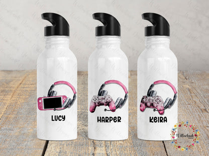 Personalised Gaming Water Bottle