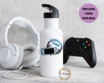 Personalised Gaming Water Bottle