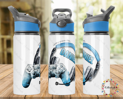 Personalised Gaming Water Bottle