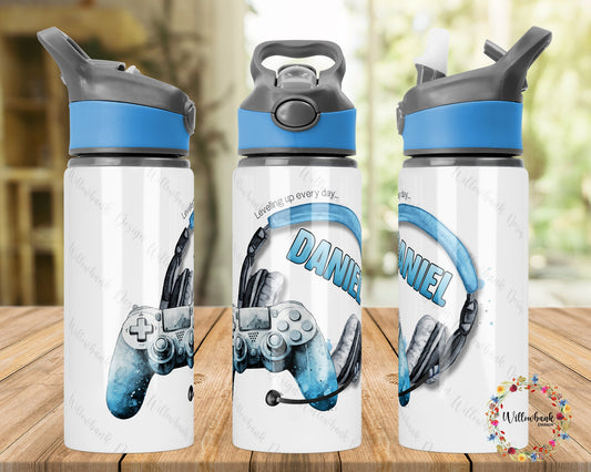 Personalised Gaming Water Bottle
