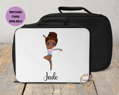 Personalised Gymnastics Lunch Bag Cooler l School Lunch Box l Dance Class