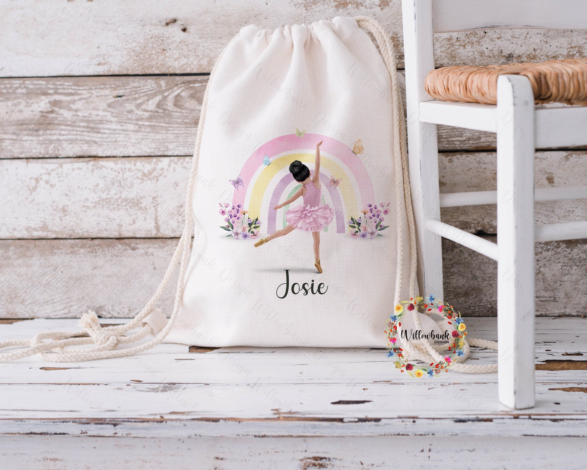 Personalised Ballet Bag l Ballerina gift l Ballet Water Bottle l Gym Bag l PE Bag l Back To School Essentials