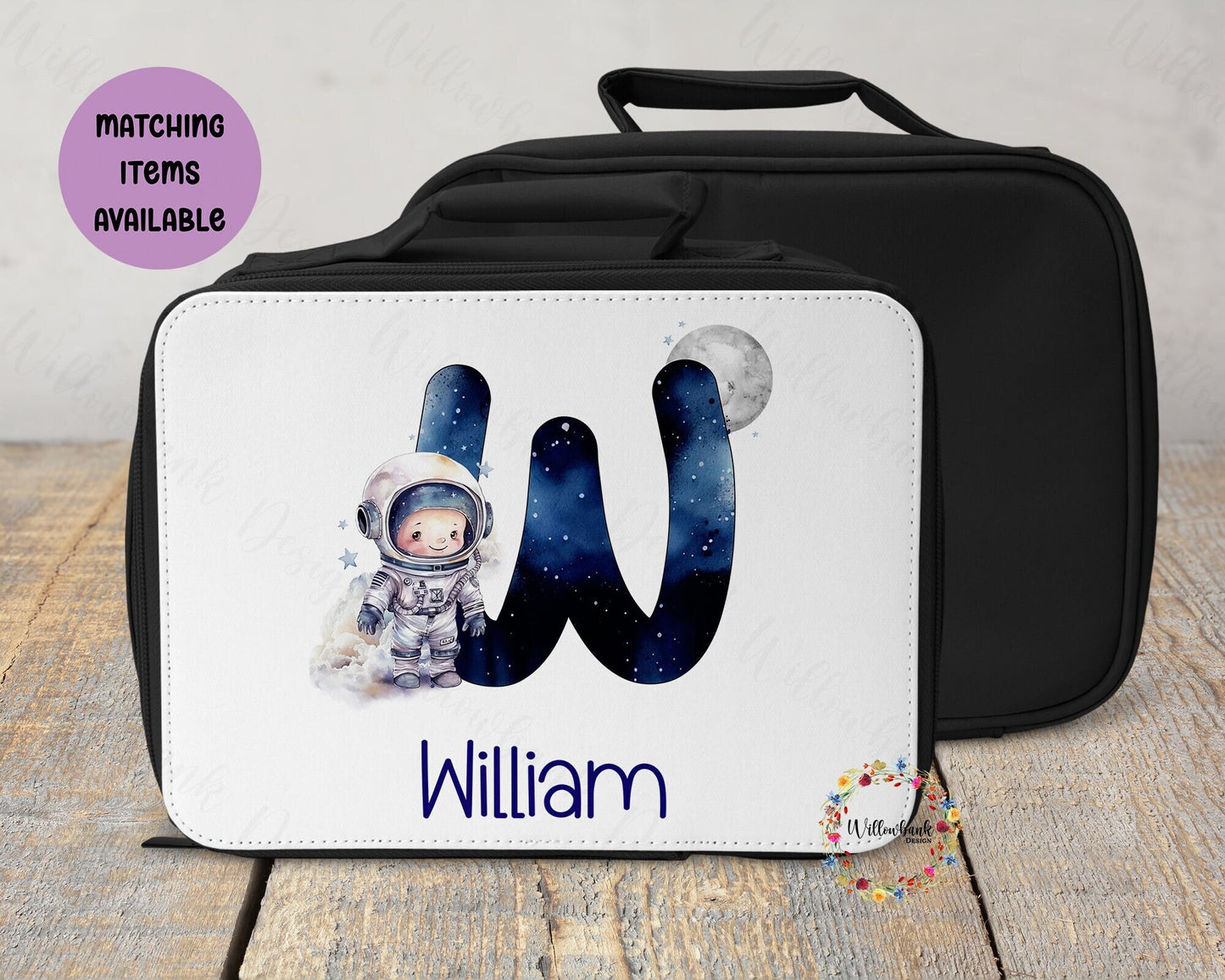 Personalised Astronaut Lunch Bag Cooler l School Lunch Box l Outer Space l Back To School l School Essentials