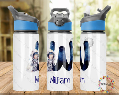 Personalised Astronaut Water Bottle