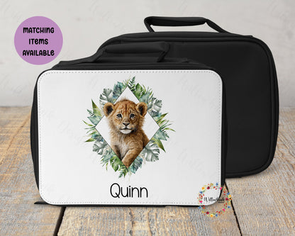 Personalised Safari Animal Lunch Bag