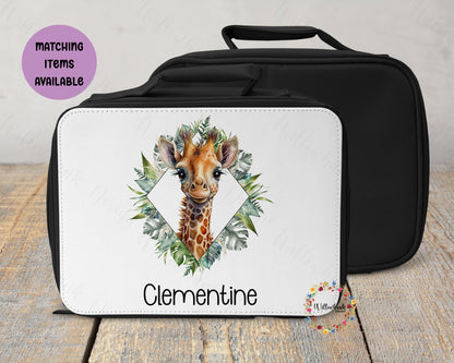 Personalised Safari Animal Lunch Bag