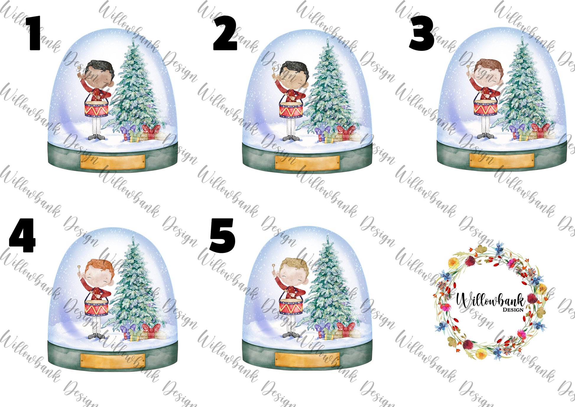 Personalised Christmas Drummer Boy 11oz Mug