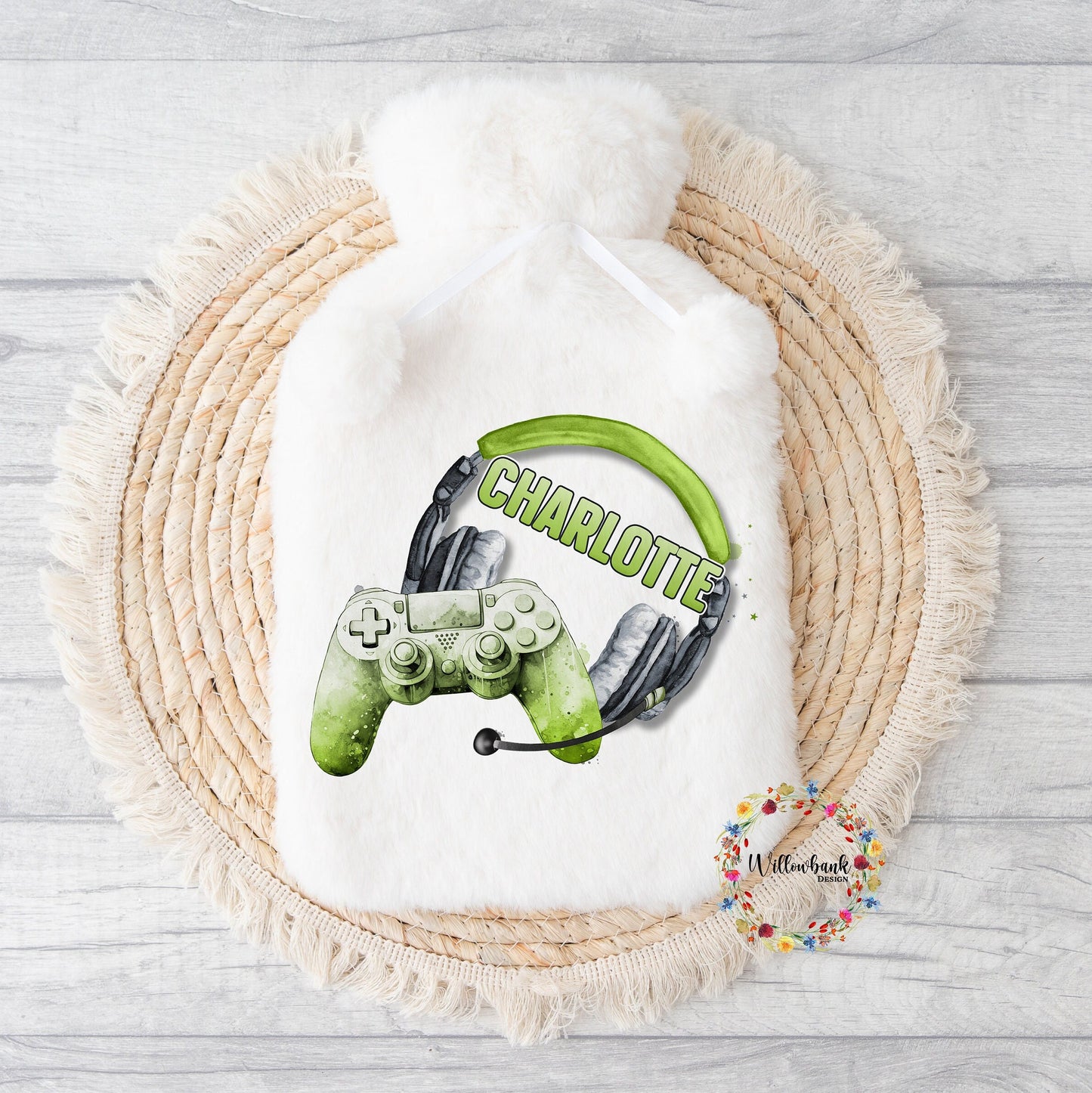 Personalised Gamer Hot Water Bottle