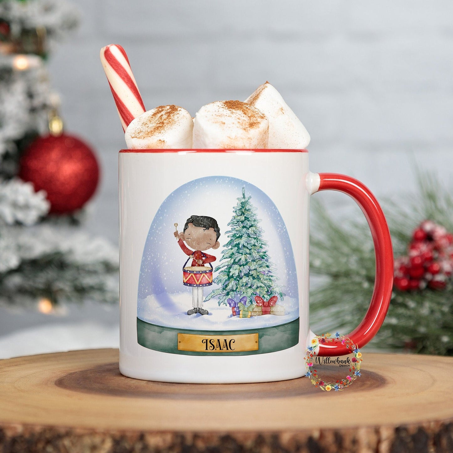 Personalised Christmas Drummer Boy 11oz Mug l Children's Christmas Mug l Hot Chocolate Mug l Stocking Filler l Nutcracker