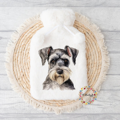 Miniature Schnauzer Hot Water Bottle