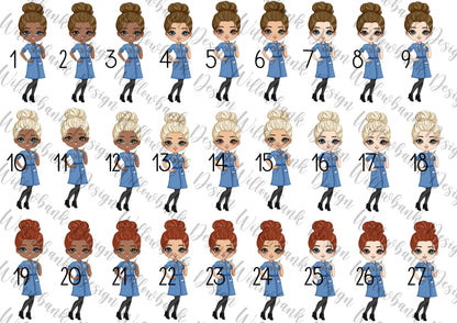 Personalised Nurse Water Bottle