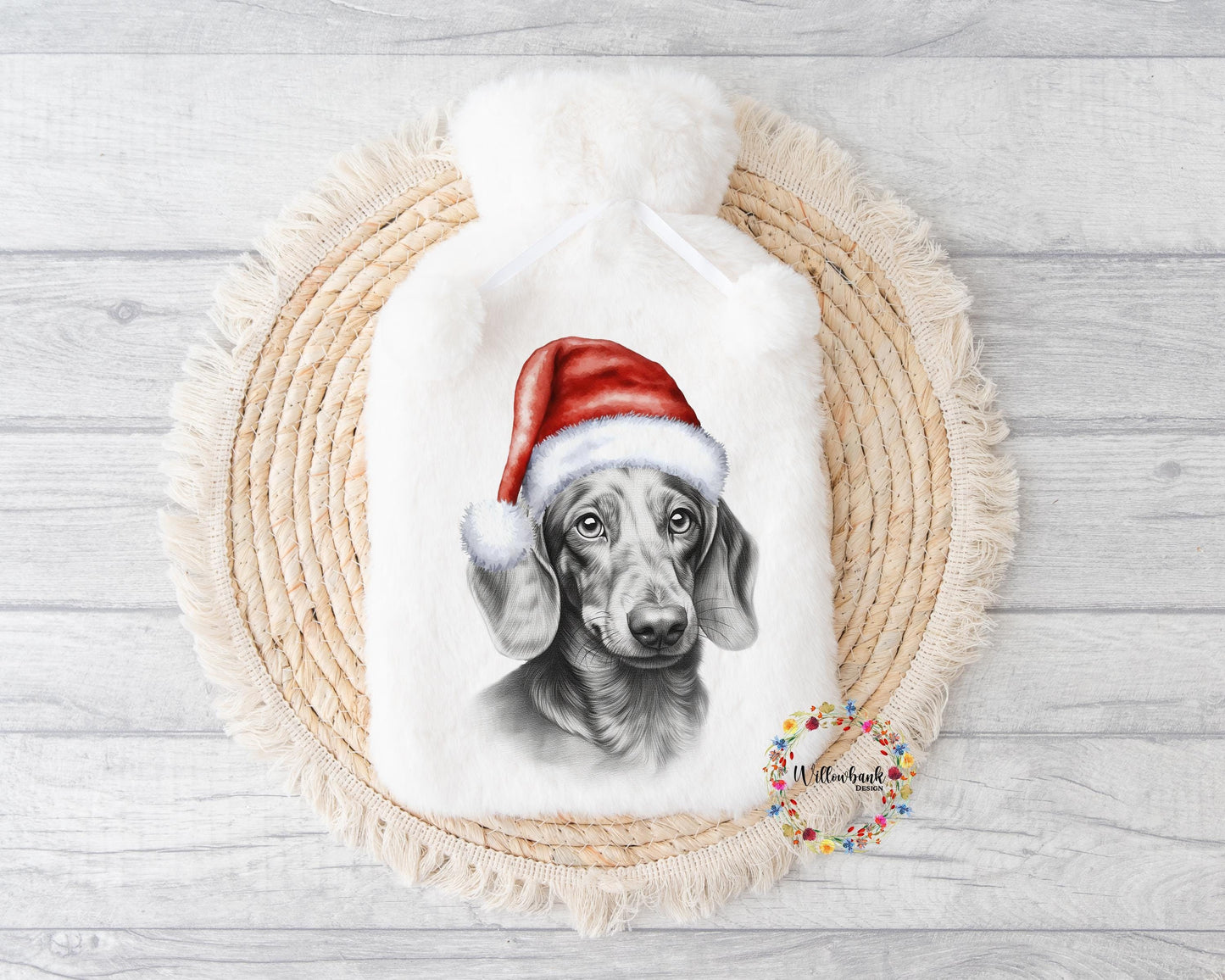 Dachshund Sausage Dog Hot Water Bottle l Christmas Gift Idea l Stocking Filler l Dog Lover Gift l Puppy Present l Dog Mama