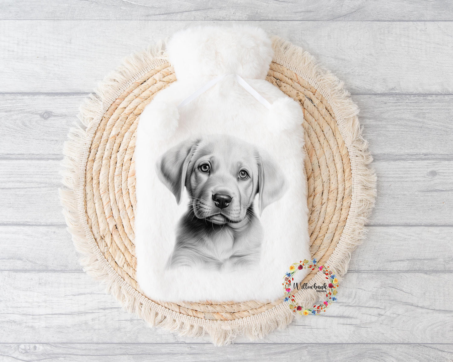 Yellow Labrador Hot Water Bottle l Christmas Gift Idea l Stocking Filler l Dog Lover Gift l Puppy Present l Dog Mama