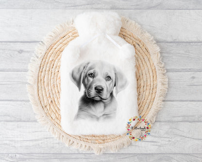 Yellow Labrador Hot Water Bottle