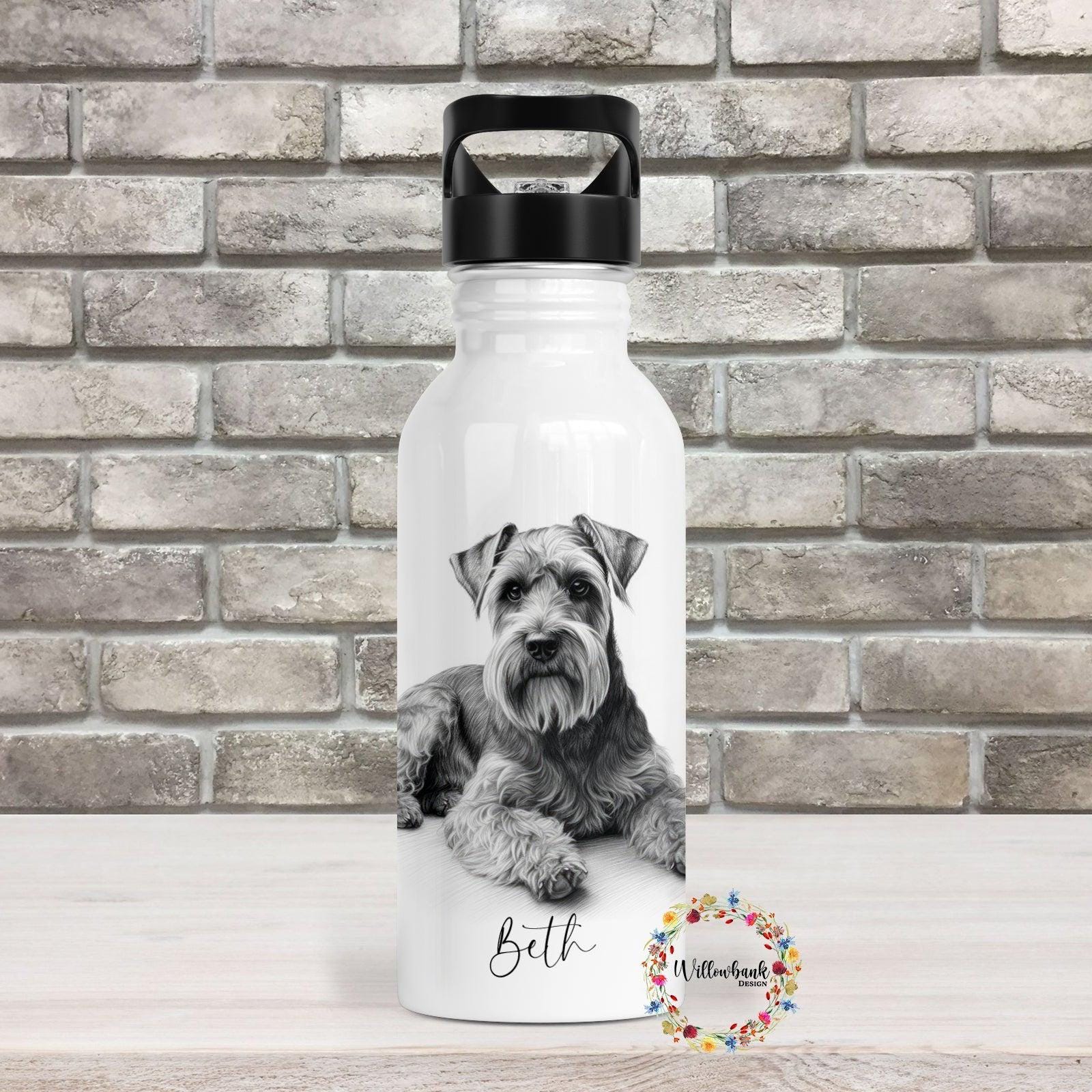 Miniature Schnauzer Water Bottle