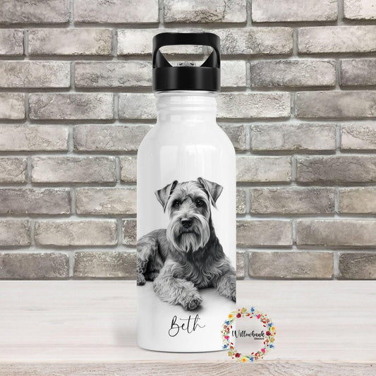 Miniature Schnauzer Water Bottle