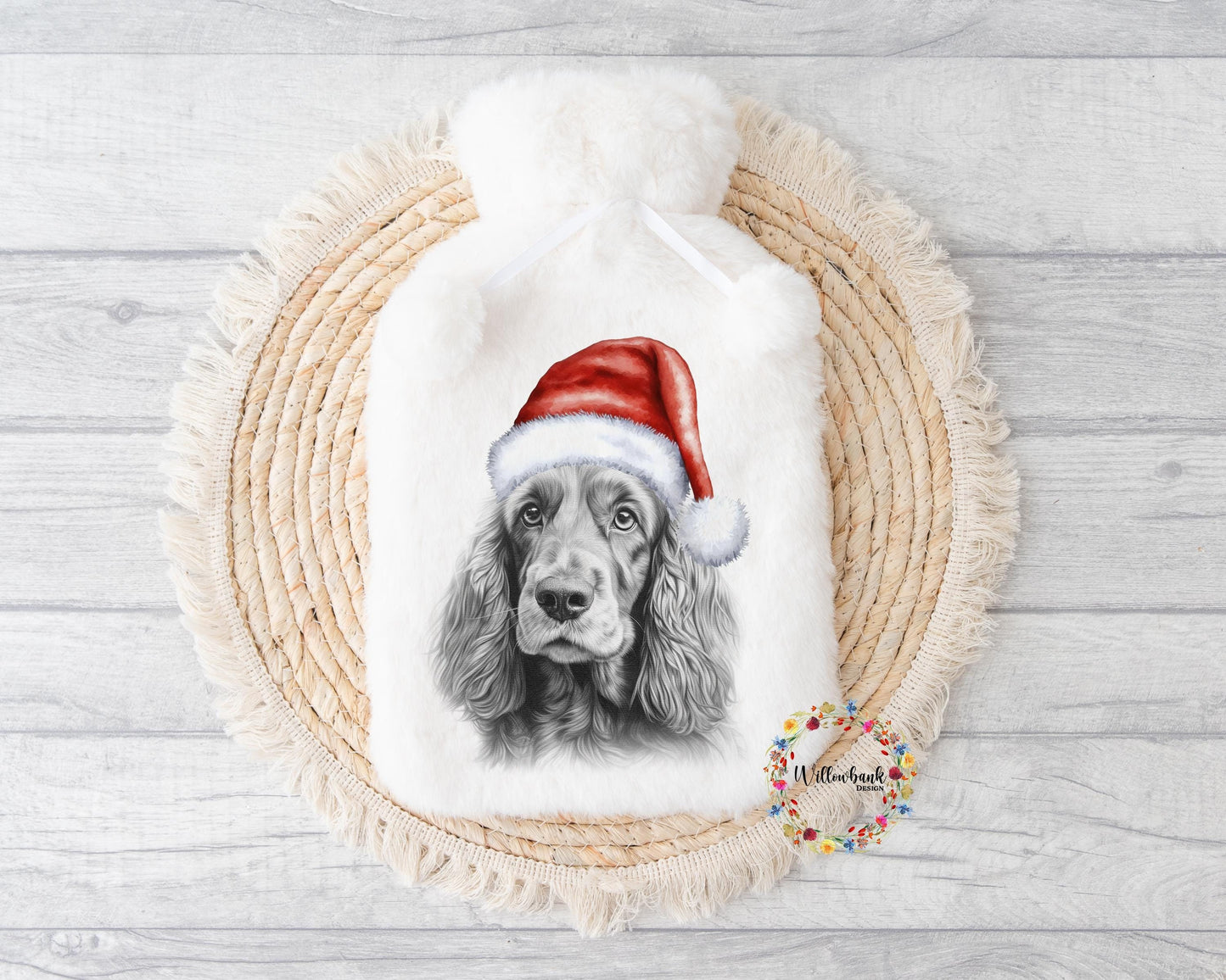 Cocker Spaniel Hot Water Bottle l Christmas Gift Idea l Stocking Filler l Dog Lover Gift l Puppy Present l Dog Mama