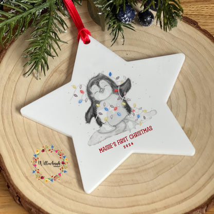 My First Christmas Penguin Tree Decoration