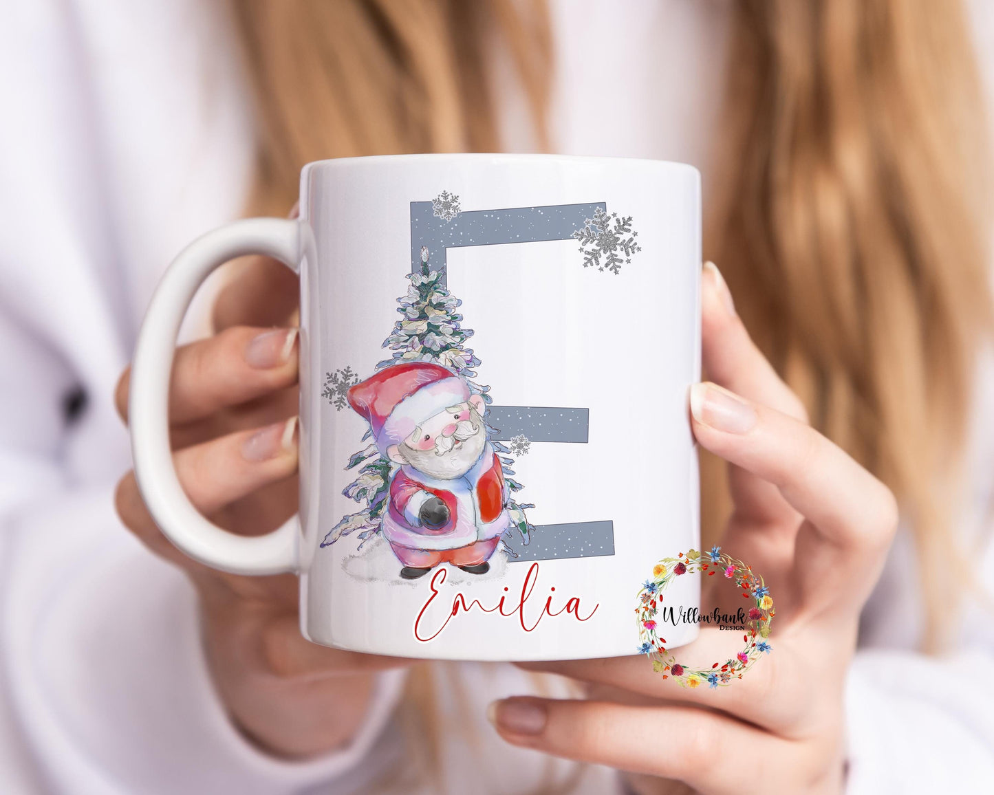 Personalised Father Christmas Mug