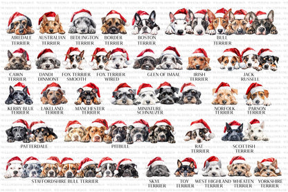 Custom Personalised Christmas Dog Cushion