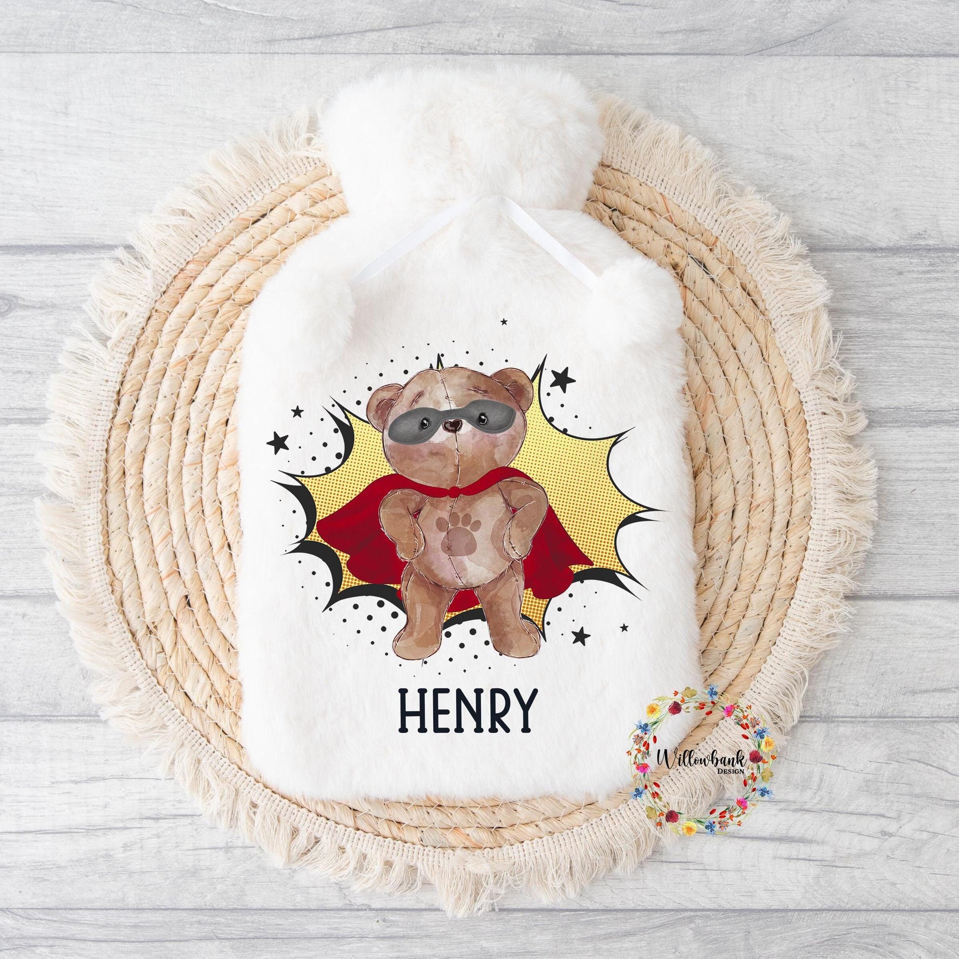 Personalised Hot Water Bottle