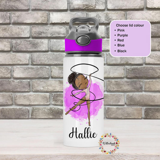 Personalised Gymnastics Water Bottle