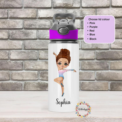 Personalised Gymnastics Water Bottle