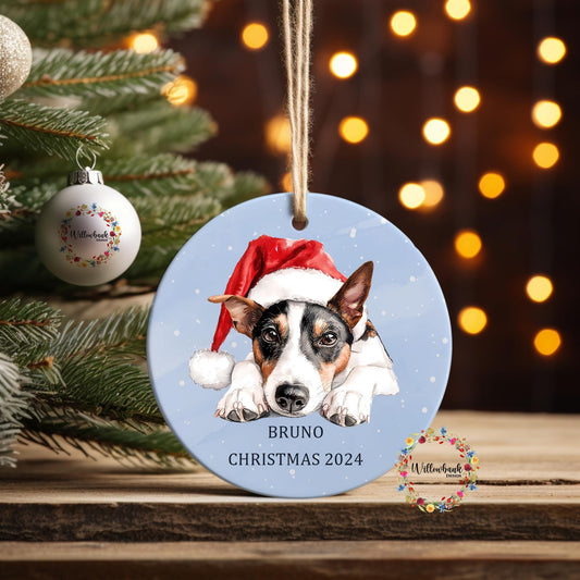 Custom Dog Christmas Tree Decoration