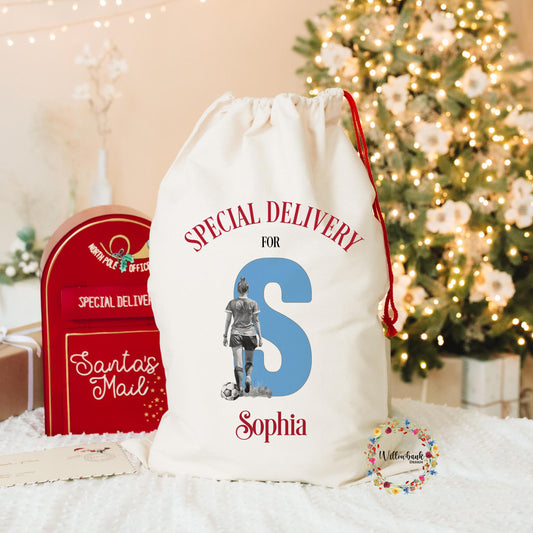 Football Christmas Sack