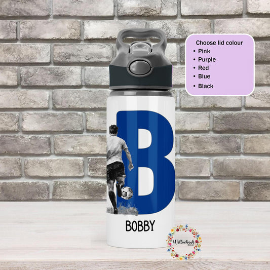 Personalised Football Water Bottle l Drinking Bottle