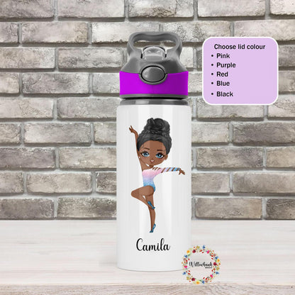Personalised Gymnastics Water Bottle
