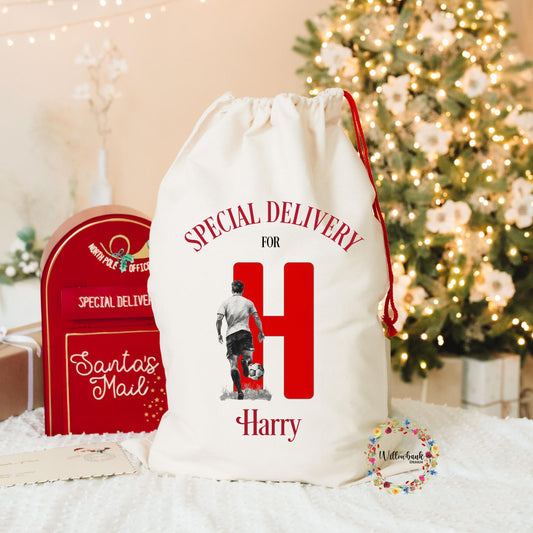 Football Christmas Sack