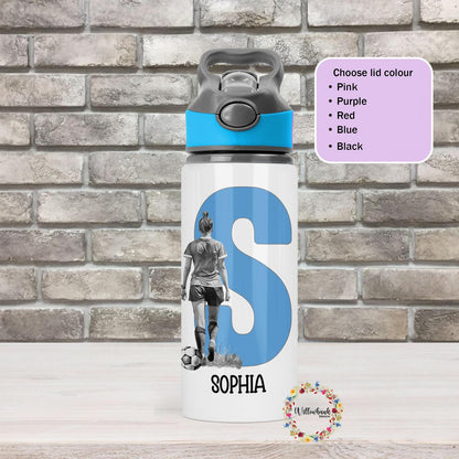 Personalised Football Water Bottle l Drinking Bottle