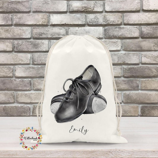 Personalised Tap Dance Shoes Bag l Dance Gift l Dance Class Water Bottle