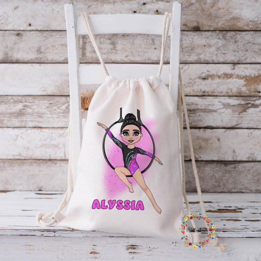 Personalised Aerial Gymnastics Bag l Gymnast gift