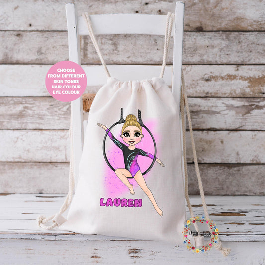 Personalised Aerial Gymnastics Bag l Gymnast gift