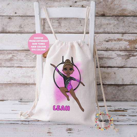 Personalised Aerial Gymnastics Bag l Gymnast gift