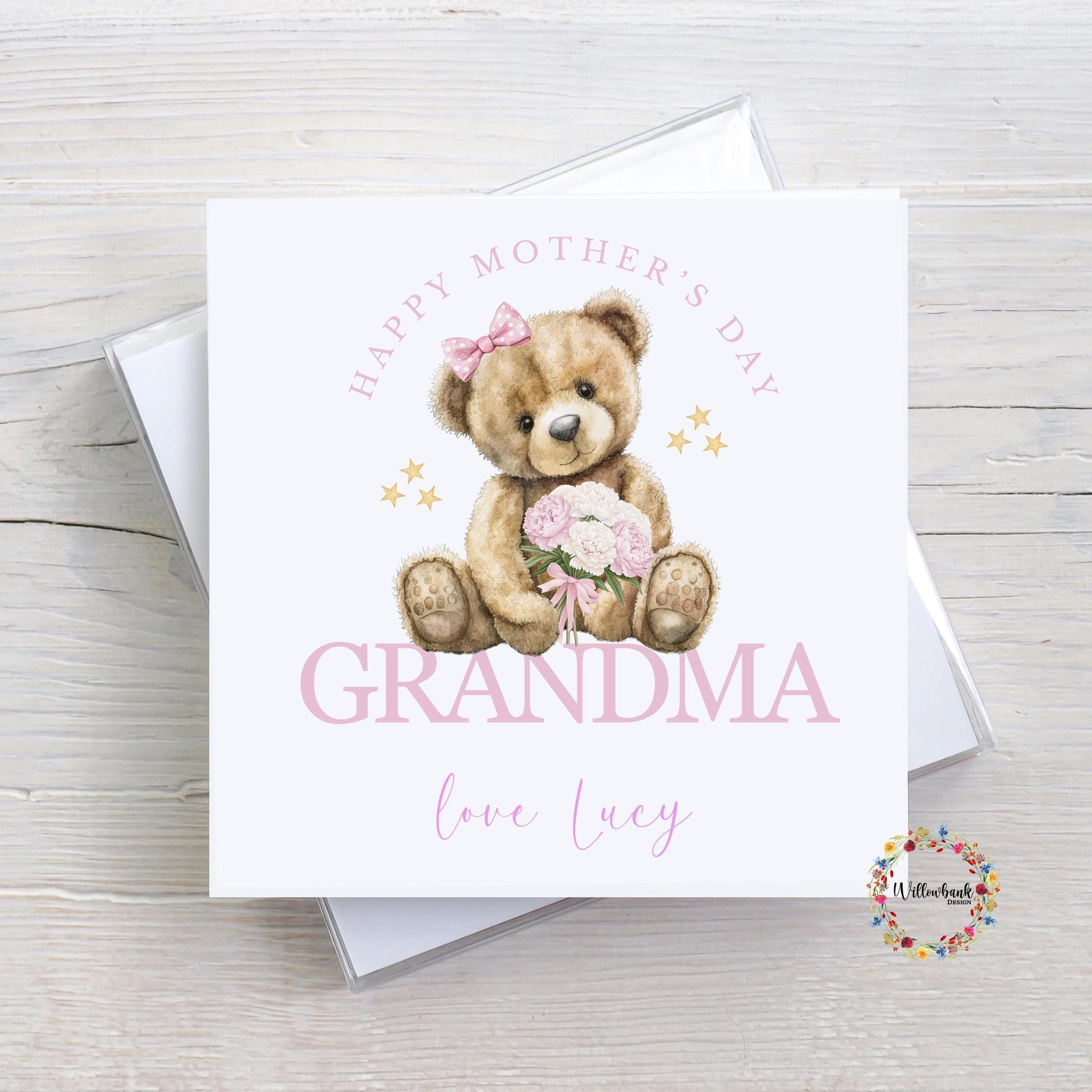 Personalised Happy Mothers Day Greeting Card l Mummy l Mama l Grandma l Nanna l First Mothers Day