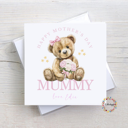 Personalised Happy Mothers Day Greeting Card l Mummy l Mama l Grandma l Nanna l First Mothers Day