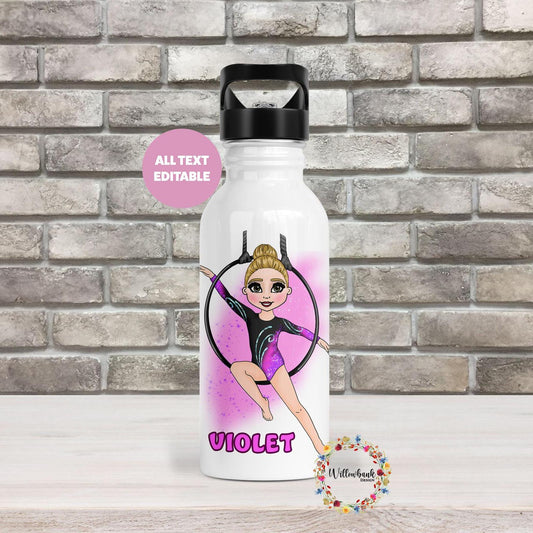 Personalised Ballerina Water Bottle l Ballet Drinkware l Schoo
