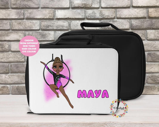 Personalised Gymnastics Lunch Bag Cooler l School Lunch Box