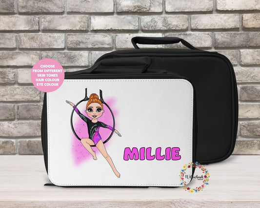 Personalised Gymnastics Lunch Bag Cooler l School Lunch Box